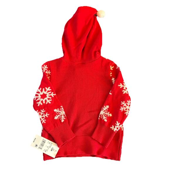 NWT Red Dr. Seuss Grinch Ugly Christmas Sweater Hoodie 12 Months Merry GRINCHMAS - Picture 4 of 9